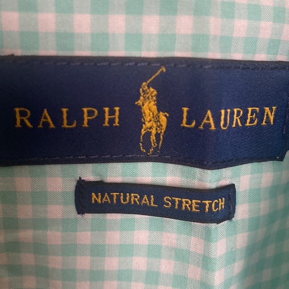 Ralph Lauren, gingham, button-down, boys, shirt, and NWOT - Picture 6 of 7